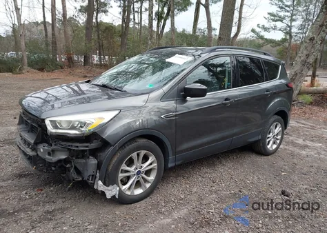 2017 Ford Escape Se из США, поврежденный, VIN 1FMCU0GD2HUA76684